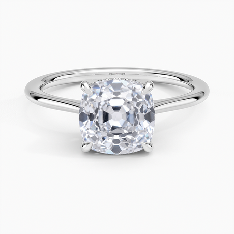 Elle Hidden Halo Diamond Ring