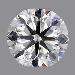Round diamond — real photo