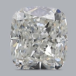 Cushion diamond — real photo