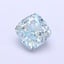 1.26 Ct. Fancy Vivid  Blue Cushion Lab Grown Diamond
