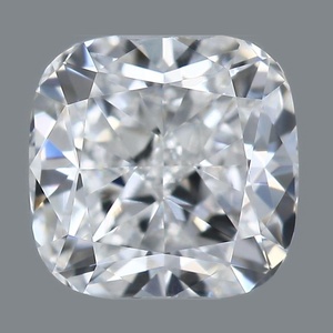 Cushion diamond — real photo
