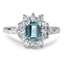 Modern Aquamarine Vintage Ring