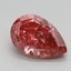 1.51 Ct. Fancy Vivid Pink Pear Lab Grown Diamond