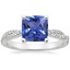 Platinum Petite Luxe Twisted Vine Diamond Ring (1/4 ct. tw.), smalltop view