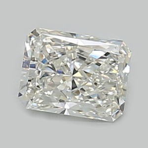 Radiant diamond — real photo