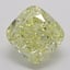 3.52 Ct. Fancy Yellow Cushion Diamond