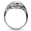 The Alexis Ring, smallside view
