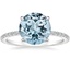 18K White Gold Demi Three-Quarter Coverage Diamond Ring (1/3 ct. tw.), smalltop view