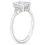 Platinum Mezzanine Diamond Ring, smallside view