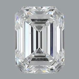Emerald diamond — real photo