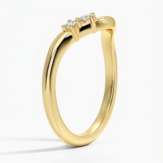 Maren Sculptural Asymmetrical Cluster Lab Diamond Ring