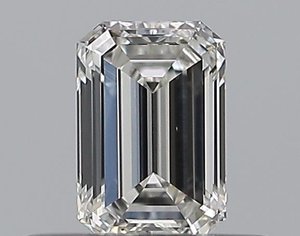 Emerald diamond — real photo