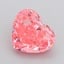 4.00 Ct. Fancy Vivid Pink Heart Lab Grown Diamond