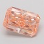 3.07 Ct. Fancy Vivid Pink Radiant Lab Grown Diamond