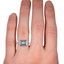 The Shanon Ring, smallzoomed in top view on a hand