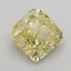 1.03 Ct. Fancy Yellow Cushion Diamond