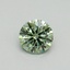 0.50 Ct. Fancy Vivid Green Round Lab Grown Diamond