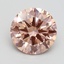 2.53 Ct. Fancy Intense Pink Round Lab Grown Diamond