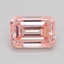 1.05 Ct. Fancy Pink Emerald Lab Grown Diamond