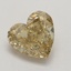 1.01 Ct. Fancy Brown-Yellow Heart Diamond