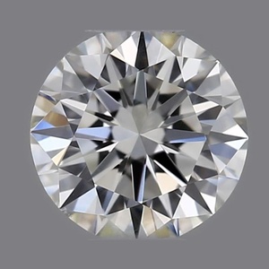 Round diamond — real photo