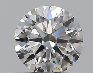 Round diamond — real photo