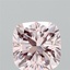 3.02 Ct. Fancy Intense Pink Cushion Lab Grown Diamond