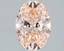 1.53 Ct. Fancy Intense Pink Oval Lab Grown Diamond