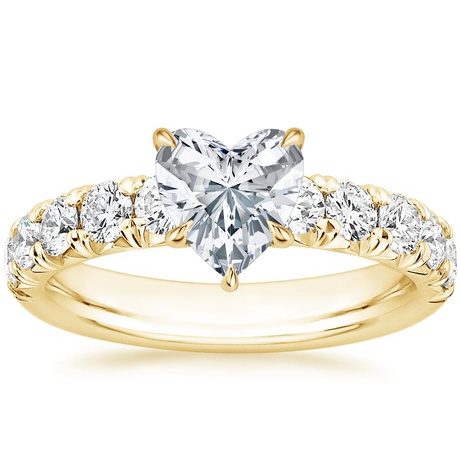 18K Yellow Gold Ellora Diamond Bridal Set