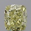 1.51 Ct. Light Yellow Cushion Diamond