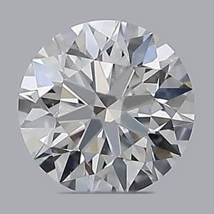 Round diamond — real photo
