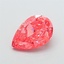 2.89 Ct. Fancy Vivid  Pink Pear Lab Grown Diamond