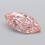 5.17 Ct. Fancy Vivid  Pink Marquise Lab Grown Diamond