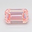 2.22 Ct. Fancy Intense Pink Emerald Lab Grown Diamond