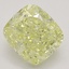 2.01 Ct. Fancy Yellow Cushion Diamond