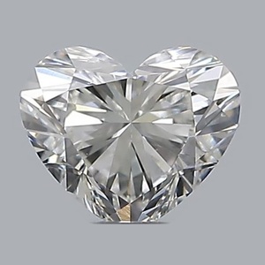 Heart diamond — real photo