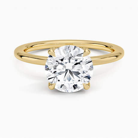 18K Yellow Gold Adorned Elodie Perfect Fit Diamond Ring