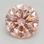 3.20 Ct. Fancy Intense Pink Round Lab Grown Diamond