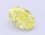 1.18 Ct. Fancy Intense Yellow Oval Lab Grown Diamond