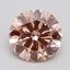 2.50 Ct. Fancy Intense Pink Round Lab Grown Diamond