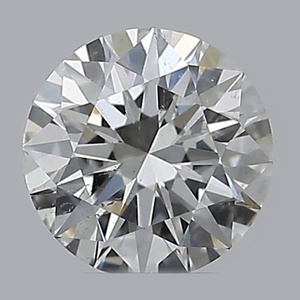 Round diamond — real photo