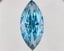 16.04 Ct. Fancy Vivid  Blue Marquise Lab Grown Diamond