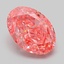 3.14 Ct. Fancy Vivid Pink Oval Lab Grown Diamond