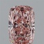 1.51 Ct. Fancy Intense Pink Cushion Lab Grown Diamond