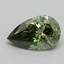 1.05 Ct. Fancy Vivid Green Pear Lab Grown Diamond