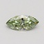 0.50 Ct. Fancy Intense Green Marquise Lab Grown Diamond