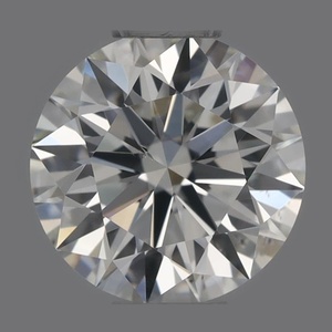 Round diamond — real photo