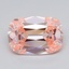 3.05 Ct. Fancy Intense  Pink Cushion Lab Grown Diamond