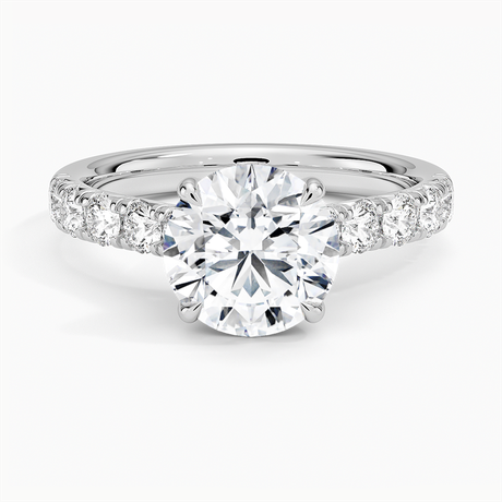 Platinum Anthology Half-Coverage Diamond Ring (1/2 ct. tw.)