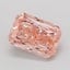 1.01 Ct. Fancy Vivid Pink Radiant Lab Grown Diamond